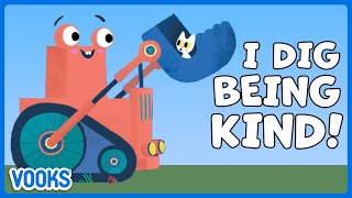 I Dig Being Kind  Animated Read Aloud Kids Book  Vooks Narrated Storybooks [upl. by Gonnella]