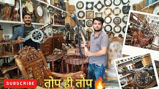 HANDMADE CRAFT 🔥 NATIONAL HANDICRAFTS  SAHARANPUR FURNITURE MARKET  WOODEN HANDICRAFT ITEMS [upl. by Roter112]