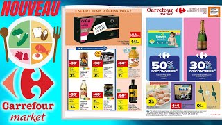 catalogue CARREFOUR MARKET du 28 novembre au 10 décembre 2023 💝💛 Arrivage  FRANCE [upl. by Enyawud44]