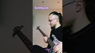 SynthTrapPunk quotn8noface stylequot synthpunk synth bassplayer music [upl. by Myriam]