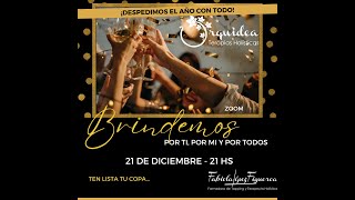 Brindis Navideño y Fin de año 2023  Noches de Tapping [upl. by Ynettirb]