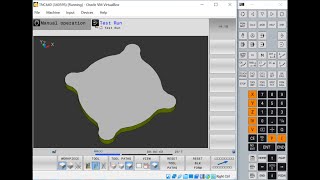 Heidenhain TNC640  Programming Fixed Cycles  Free contour programming  Part 1  Tutorial 1 [upl. by Aronaele]