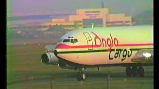 Prestwick Airport plane spotting Anglo Cargo 707 [upl. by Binky419]