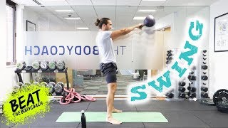 KETTLEBELL SWING WORKOUT CHALLENGE  Beat The Body Coach [upl. by Donelson929]