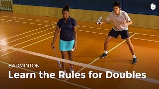 Doubles Rules  Badminton [upl. by Sonny]