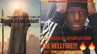 MUSLIM REACTS TO THE CONVERSATION BETWEEN JESUS amp ALLAH⚠️😢 islam viralvideo fyp [upl. by Erskine]