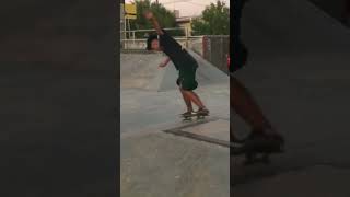 Clean hard double flip skateboarding IG videlonsb [upl. by Saltzman168]