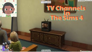 TV Stations in the Sims 4 [upl. by Oenire961]