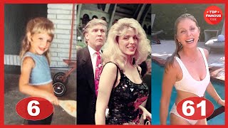 Marla Maples ⭐ Transformation From 6 To 61 Years Old [upl. by Nepets]