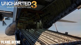 Uncharted 3  Drakes Deception  Plane Scene [upl. by Anilatsyrc113]