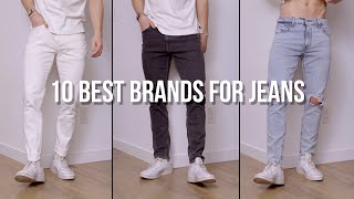 10 Best Brands for Mens Jeans on a Budget  Denim Starting at 6 [upl. by Jenne]