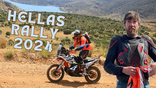 HELLAS RALLY 2024 PROLOGO SENZA AVER MAI NAVIGATO COL ROADBOOK [upl. by Ilagam363]