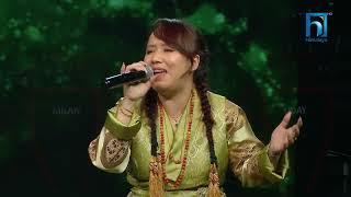 Tenzing Dolma Gurung quotHariyo Dada Maathiquot  The Voice of Nepal Season 5 2023 [upl. by Enomsed]