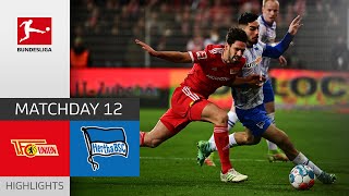 Union Berlin  Hertha Berlin 20  Highlights  Matchday 12 – Bundesliga 202122 [upl. by Brace89]