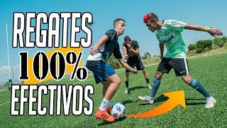 5 REGATES MUY EFECTIVOS PARA DEJAR ATRÁS A TU OPONENTE  Futbol [upl. by Leasi]