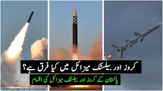 Difference between Cruise amp Ballistic Missiles  Cruise amp Ballistic Missiles of Pakistan [upl. by Edythe631]