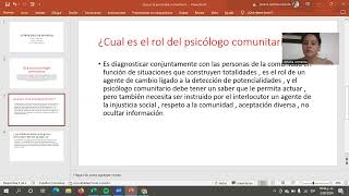 psicología comunitaria [upl. by Droffig333]