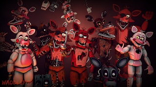 Foxy Generations  FNaF Speedart SFM [upl. by Stacey]