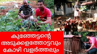 കുഞ്ഞേട്ടന്റെ അടുക്കളത്തോട്ടവും കോഴി വളർത്തലും AJUS WORLD [upl. by Ttocs]