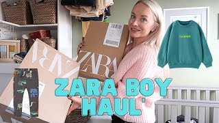 HUGE ZARA BABY TODDLER BOY HAUL UK  JAN 2022 [upl. by Aicile]