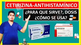 💊 ¡Descubre Qué es y Para Qué Sirve Cetirizina 10 mg Dosis y Cómo se Toma [upl. by Gris]