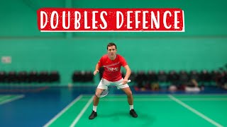 How To Defend In Doubles  The Fundamentals Of Badminton Defence [upl. by Ranique]