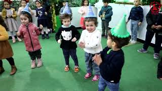 Les enfants de la maternelle fêtent larrivée de lhiver et vous souhaitent une bonne année [upl. by Brathwaite]