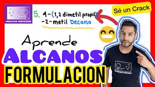 ✅ALCANOS Formulación Ejercicios 100 𝙀𝙛𝙚𝙘𝙩𝙞𝙫𝙤😎​🫵​💯​ Química Orgánica [upl. by Twitt]