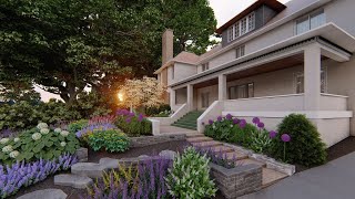 STUNNING 100 LANDSCAPING DESIGN FOR FRONT YARD IDEAS  TIPS FOR CREATING HOME EXTERIOR SPACE [upl. by Heyes873]