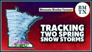 The latest on how much snow could pile up Thursday in Minnesota [upl. by Econah]