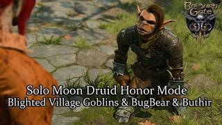 Solo Moon Druid Blighted Village Honor Mode [upl. by Granny336]