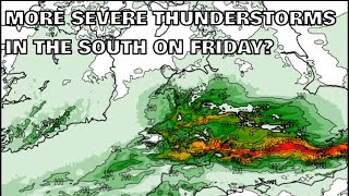 More Severe Thunderstorms in the South on Friday 2nd September 2024 [upl. by Harahs719]