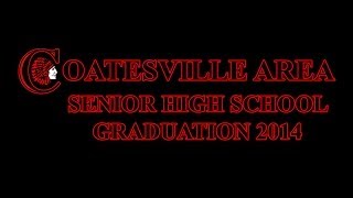 Coatesville Area Senior High School Graduation Ceremony 2014 [upl. by Yemrej]