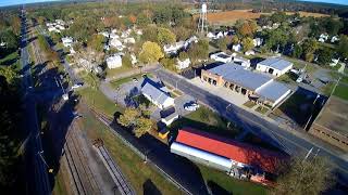 Drone footage of Parksley VA [upl. by Notsyrb]