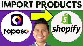 How To Import Products From Roposo To Shopify  Roposo Clout Dropshipping 2024 [upl. by Arahd]