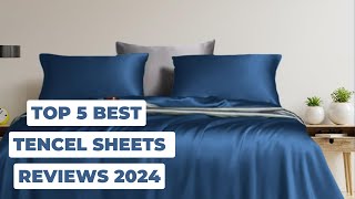 Top 5 Best Tencel Sheets Reviews in 2024 [upl. by Gib]