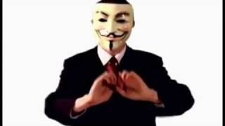 Anonymous responde ante el cierre de Megaupload [upl. by Cas322]