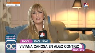 Algo Contigo  Viviana Canosa en Montevideo [upl. by Anaihr]