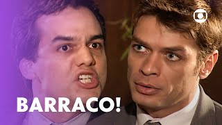 Quebrapau Olavo e Daniel se enfrentam e Antenor entra no meio  Paraíso Tropical  TV Globo [upl. by Sidonia]