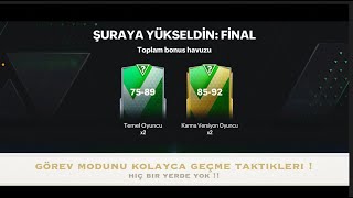 GÃ–REV MODU HAFTA SONU FÄ°NALÄ° NASIL GEÃ‡Ä°LÄ°R  YATIRIMLARDA SON DURUM VE SÃ–YLENTÄ°LER FC MOBÄ°LE 24 [upl. by Ssenav]