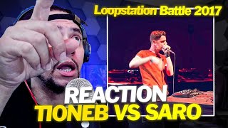 NOT MIKE JACK TIONEB vs SARO  GRAND BEATBOX LOOPSTATION BATTLE 2017 FINAL LIVE REACTION [upl. by Bilac438]