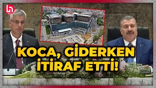 Fahrettin Koca giderayak şehir hastaneleri gerçeğini itiraf etti quotBütçeye yük olmasını önledikquot [upl. by Airdnala178]