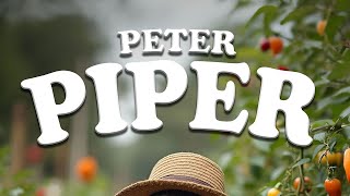 PETER PIPER  Nursery Rhyme [upl. by Nus196]