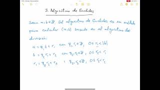 MB 43 Algoritmo de Euclides I [upl. by Enileuqkcaj]