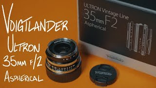 Voigtlander 35mm f2 Ultron Review  M6 amp Portra 400 [upl. by Guido]