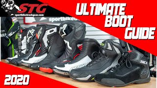 Which Motorcycle Boot Should YOU Buy  Sportbike Track gear [upl. by Larimer460]