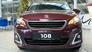 2015 New Peugeot 108 Led Light Scheinwerfer Warnblinkanlage Hazard lights Tagfahrlicht [upl. by Leckie]