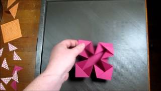 Napkin Fold Card Tutorial [upl. by Gabriele]