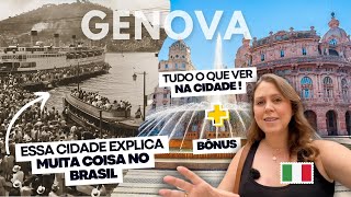 Genova a cidade na Itália que tem tudo a ver com o Brasil [upl. by Xuerd]