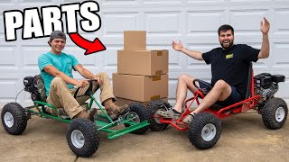 GoCart BUILD OFF WE JUMPED THEM [upl. by Udelle]